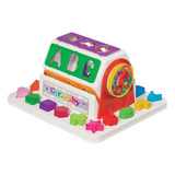 Brinquedo Educativo Bebe Girababy Encaixe 18 Peças Infantil