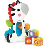 Brinquedo Educativo Zebra Blocos Surpresa - Fisher Price