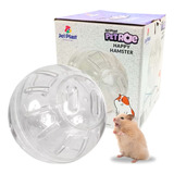 Brinquedo Globo Bola Para Hamster Roedores Acrilico 12 Cm