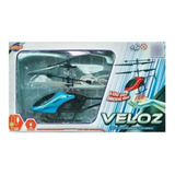 Brinquedo Helicoptero Voador Por Indução Toyng Azul 44032