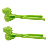 Brinquedo Infantil Dinosaur Snowball Maker Clip Tool Para In