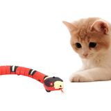Brinquedo Interativo Eletrônico P Gatos Cobra Recarregável