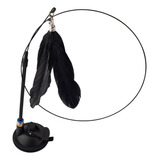 Brinquedo Interativo Para Gato Varinha Com Ventosa E Pena