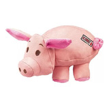 Brinquedo Kong Plush Phatz Pig Piggy Com Chifle Dog, Rosa Pequeno
