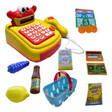 Brinquedo Maquina Caixa Registradora Mercadinho Infantil Som