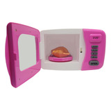 Brinquedo Micro-ondas Mania De Casa Infantil Com Luz E Som