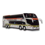 Brinquedo Miniatura Ônibus Viação Transbrasiliana G7 Dd