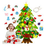 Brinquedo Montessori Infantil 32pcs Árvore De Natal Feltro E