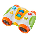 Brinquedo Musical Binóculo Baby Com Luz E Som - Dm Toys 6828