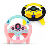 Brinquedo No Volante Do Motorista Com Sensores Rosa