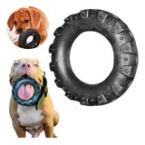 Brinquedo Para Cães Pneu Mordedor Resistente Médio Porte