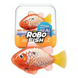Brinquedo Peixe Robô Alive Laranja Robô Fish F0084-8g - Fun