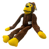 Brinquedo Pelúcia Elo Imports Macaco Apito Para Cães Pet Cor