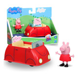 Brinquedo Peppa Pig Carro Veículo + Figura - Hasbro F2212