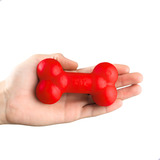 Brinquedo Pet Cachorro Osso Ossinho Anti Stress Raça Pequena Cor Vermelho