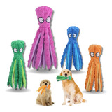 Brinquedo Pet Pelúcia Cães Polvo Amigo Octopus C/ Som Plus