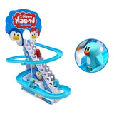 Brinquedo Pinguim Pista Musical Criança Infantil Com Som