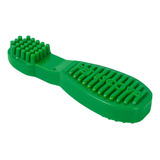 Brinquedo Roer Osso Mordedores Pet Escova Pequeno Pet Game Verde