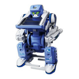 Brinquedo Transformers Educacional Robô 3 Em 1 Energia Solar Cor Azul-turquesa
