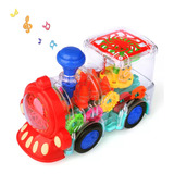 Brinquedo Trenzinho Locomotivo Musical Infantil Luzes Train