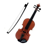 Brinquedo Violino De Plástico Infantil Com Arco Colors 42cm