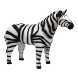 Brinquedo Zebra Real Animals Vinil Macio - Bee Toys