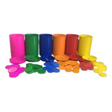 Brinquedos - Kit De Cofrinhos Coloridos Com Moedas