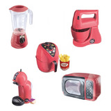 Brinquedos Air Fryer Batedeira Cafeteira Micro Ondas Liqu.
