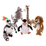 Brinquedos Macios Madagascar Conjunto 6