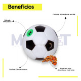 Brinquedos Pet Bolinha Inteligente Petisco Bola Futebol Americanpet