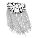 Broche De Strass De Metal Com Ombreira Creative Tassel