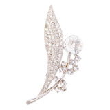 Broche Flor Strass Akasaki Brg0027