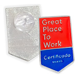 Broche Lapela Pin Gptw Great Place To Work 100 Und