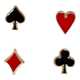 Broche Pin Poker 4 Peças 