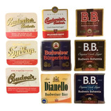Budweiser Rótulos Originais Cerveja Antigos - Rep. Tcheca