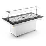 Buffet Central Frio 10 Gns Refrimate 220v Nbrcf10