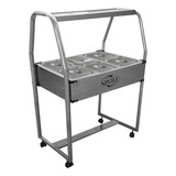 Buffet Salada Com 6 Cubas Frias Spolu Slp-511 Gelo