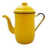 Bule Aço Esmaltado Para Café Chá 1,25 Litros Tradicional Ama