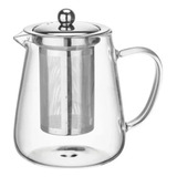 Bule Chaleira De Vidro Com Infusor Jarra 950ml Cafe Chá Mesa