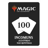 Bulk 100 Cartas Incomuns De Magic: The Gathering