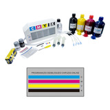 Bulk Ink Para Epson Wf-c5710 + Tinta Pigmentada +desbloqueio