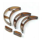 Bumpits Castanho C/5pcs- Volume P/cabelos!