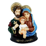 Busto Sagrada Família Resina 9cm