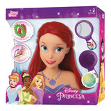 Busto Styling Head Ariel Princesa Disney - Baby Brink