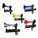 Buzina Ar Manual Mini Corneta Jumbinho Forte Bicicleta Cores