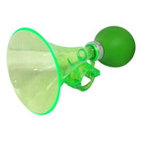 Buzina Corneta De Bicicleta Infantil Transparente Verde
