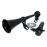Buzina De Ar Corneta Jumbinho Bike Forte Com Bomba Cores Cor Preto