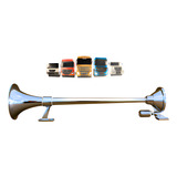 Buzina Eletropneumática 24v Dpl Metal Cromada Universal