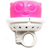 Buzina Infantil Fon Fon New Face Wester De Bicicleta Rosa