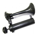 Buzina Mini Manual Araponga Preta 17 Cm